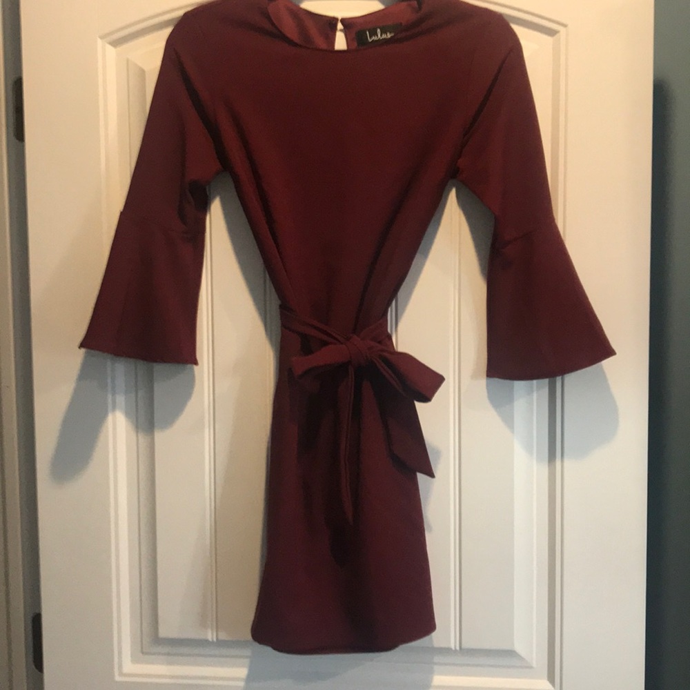 Lulus Burgundy Dress